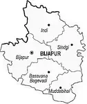 Bijapur also known as Vijapur is a district located in Karnataka, India. It is the district headquarters of Karnataka