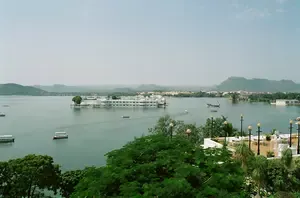  Lake Pichola is one such artificial lake which is at the centre of  Udaipur, Rajasthan India. It was created in the year 1362 AD