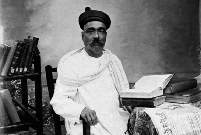 Bal Gangadhar Tilak busy with books