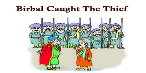 Birbal caught the thief