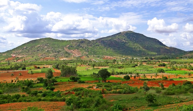 Deccan Plateau is  a large plateau that covers most parts of Southern India between Western and Eastern Ghats