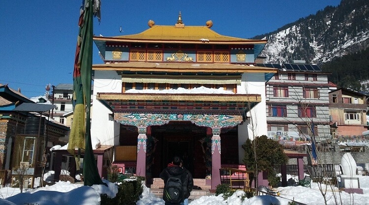 Gadhan Thekchhokling Gompa Monastery. It is a must visit place