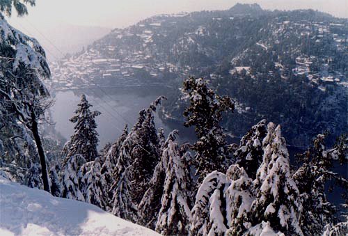 Nainital is a famous Hill station in Uttarakhand, India and is  located at an height of 2,084m 