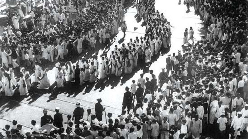 Quit India Movement: In August 1942 Mahatma Gandhi started the Quit India Movement demanding the end of British rule in India.