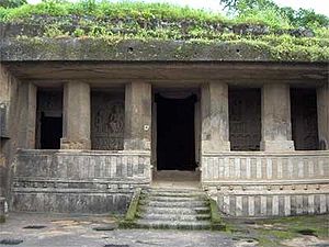 Viharas built by Ashoka