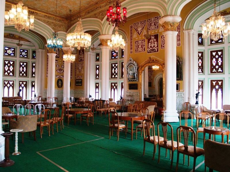 Interior of the palace