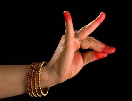 Hand mudras in Bharatanatyam