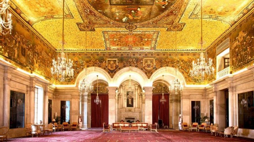 Interiors of the Rashtrapati Bhavan