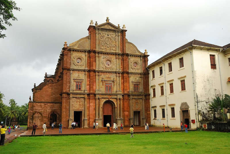 Basilica of Bom Jesus church in Goa