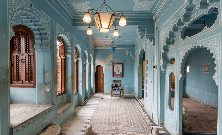 Interiors of city Palace