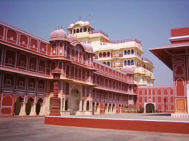 City Palace Jaipur: City Palace in Jaipur includes Chandra Mahal and Mubharak Mahal. The palace was built by Sawai Jai SIngh-II.