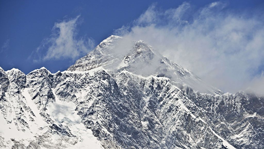 Major peaks in the himalayas