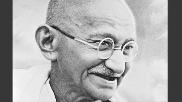 Father of India--Mahatma Gandhi