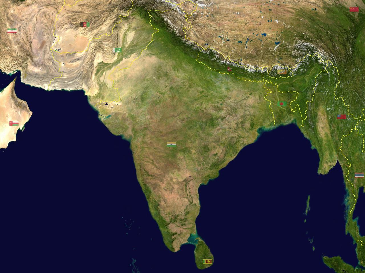 Geography of India- India has all the geographical factors like the deserts, coastal areas, plateaus and the mountains.