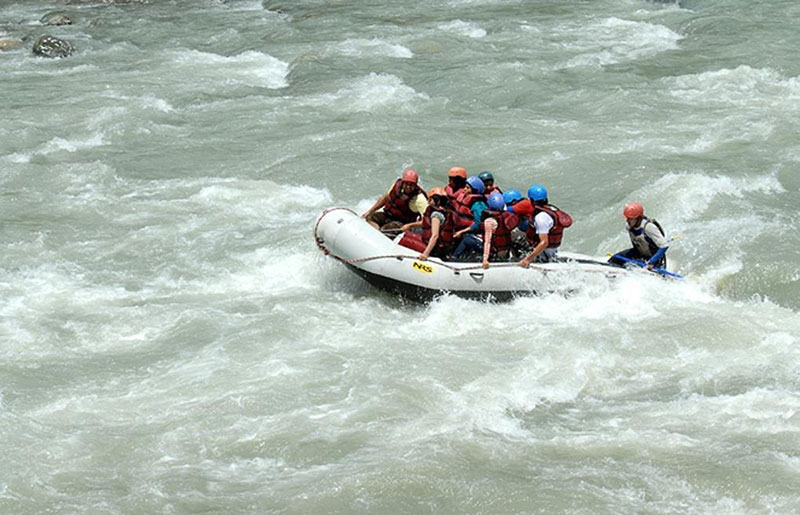 Rapids on Indus River