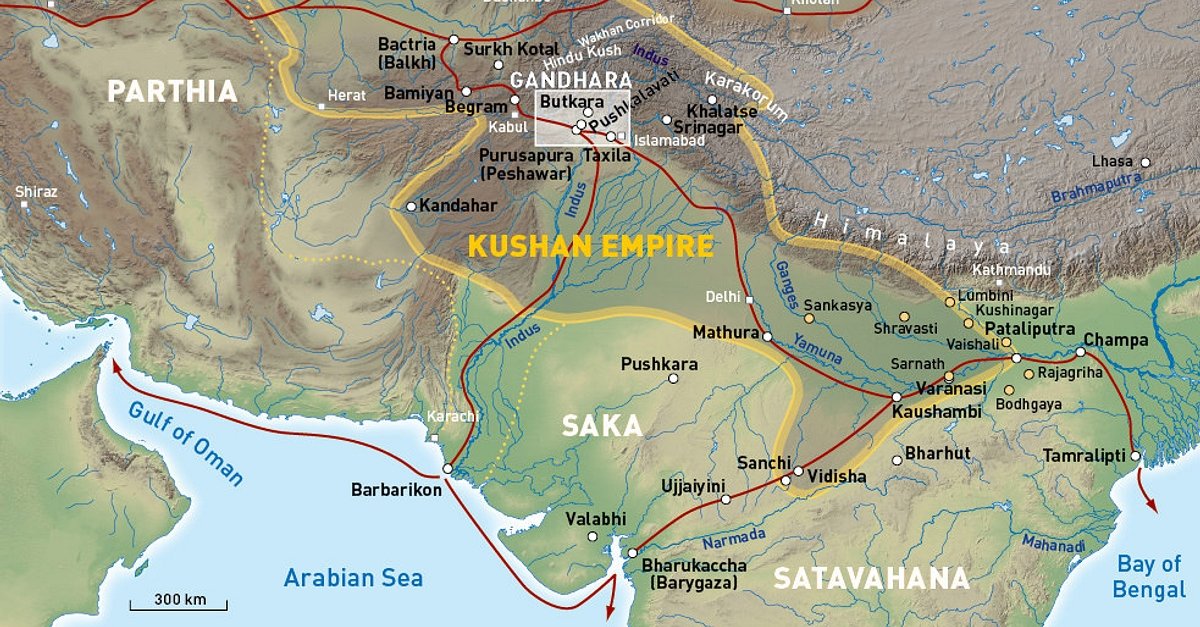  Kushan Dynasty: It is one of the huge dyansty that occupied most parts of Jammu and Kashmir