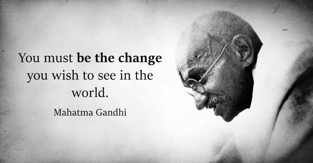 Famous Quotes of Mahatma Gandhi