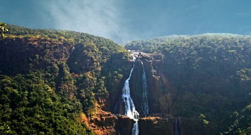 Waterfalls at Nilgiri Biosphere Reserve
