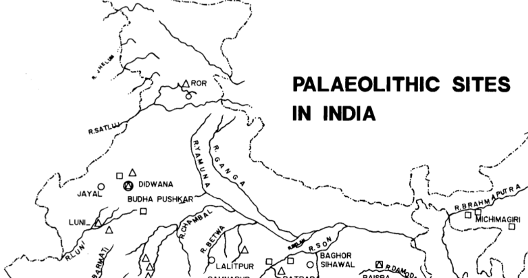 Palaeolithic sites