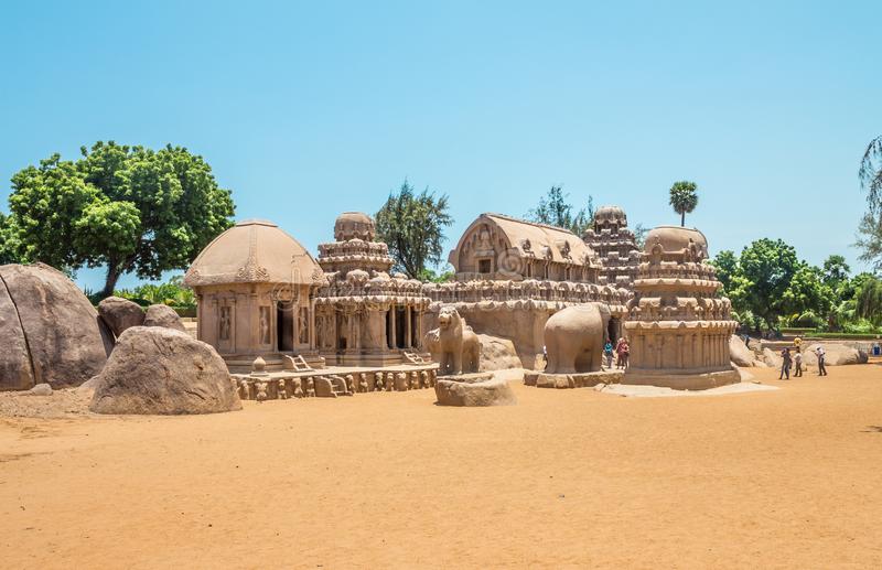 Pancha Ratha in Mahabalipuram Tamil Nadu
