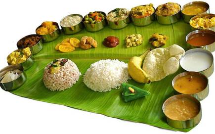 Sadhya in Kerala