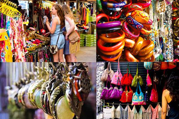 Different shopping markets in Delhi