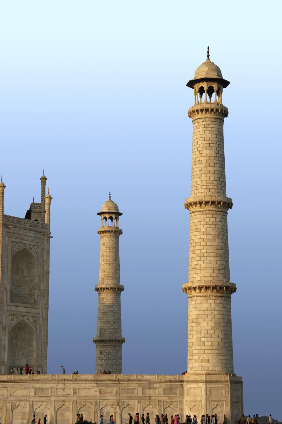 Minarets of the Taj Mahal