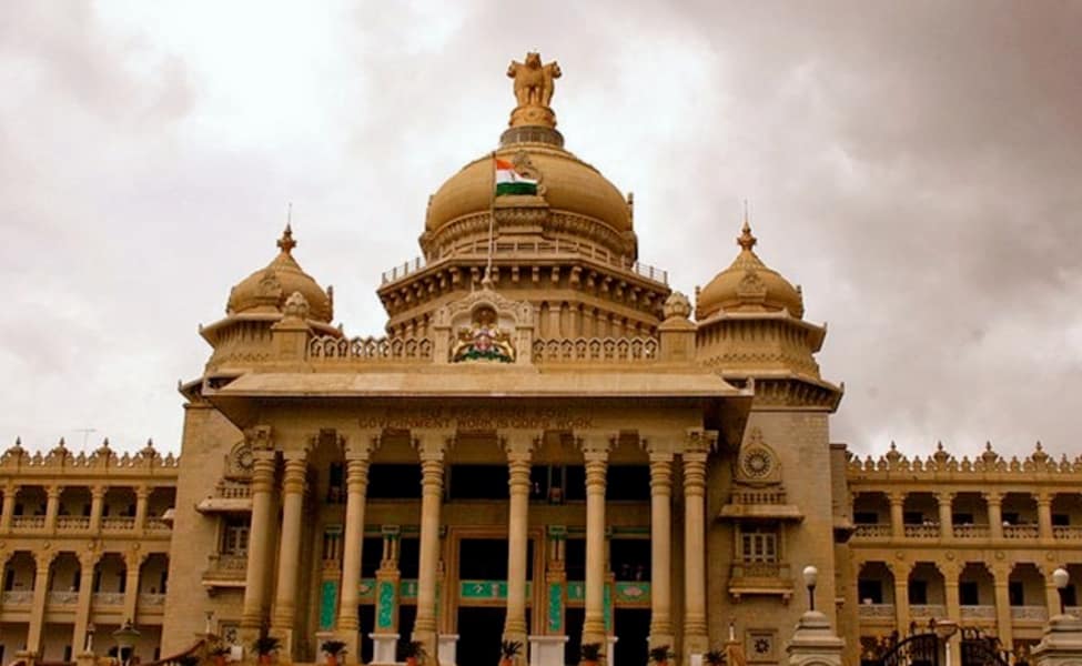 Vidhana Soudha in Bangalore