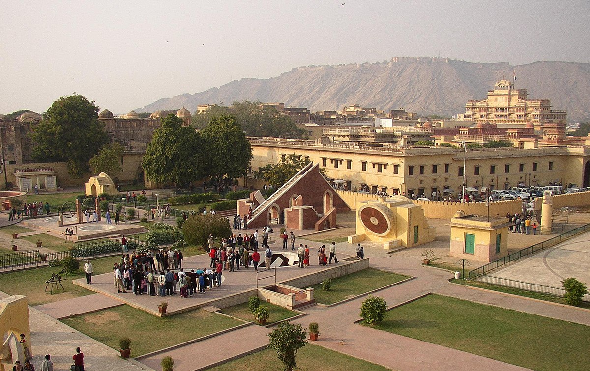 World famous Jantar Mantar at Jaipur