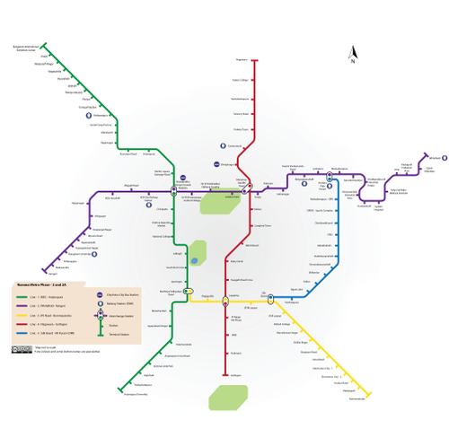 Bangalore Metro Map