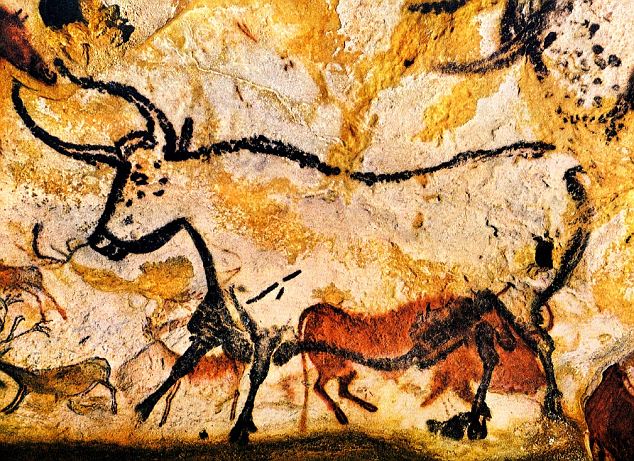 Paintings in Palaeolithic age