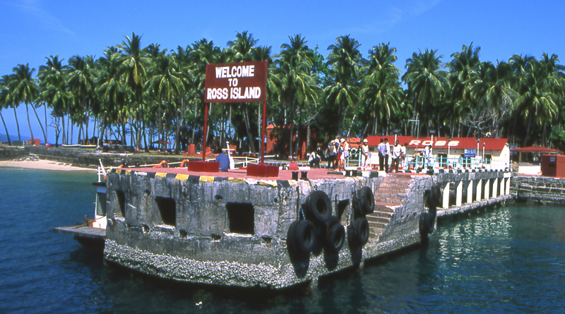 Ross Island in Andaman and Nicobar Islands