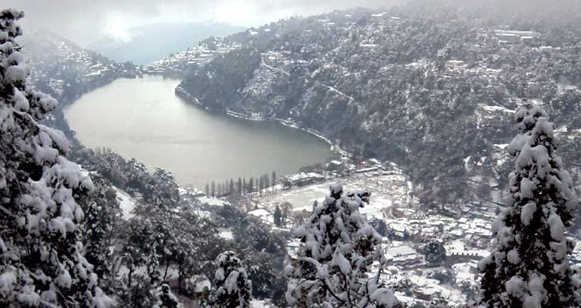 Snow view point in Nainital