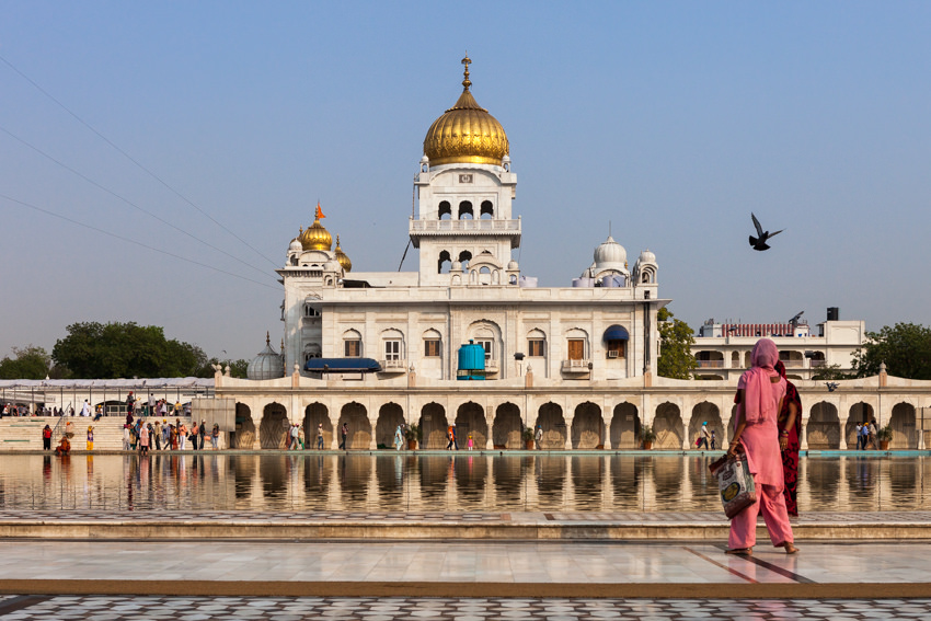 Bangla-Sahib-Gurudwara is situated in Connaught place in Delhi and it is a scared place of worship for people who follow Sikhism. 