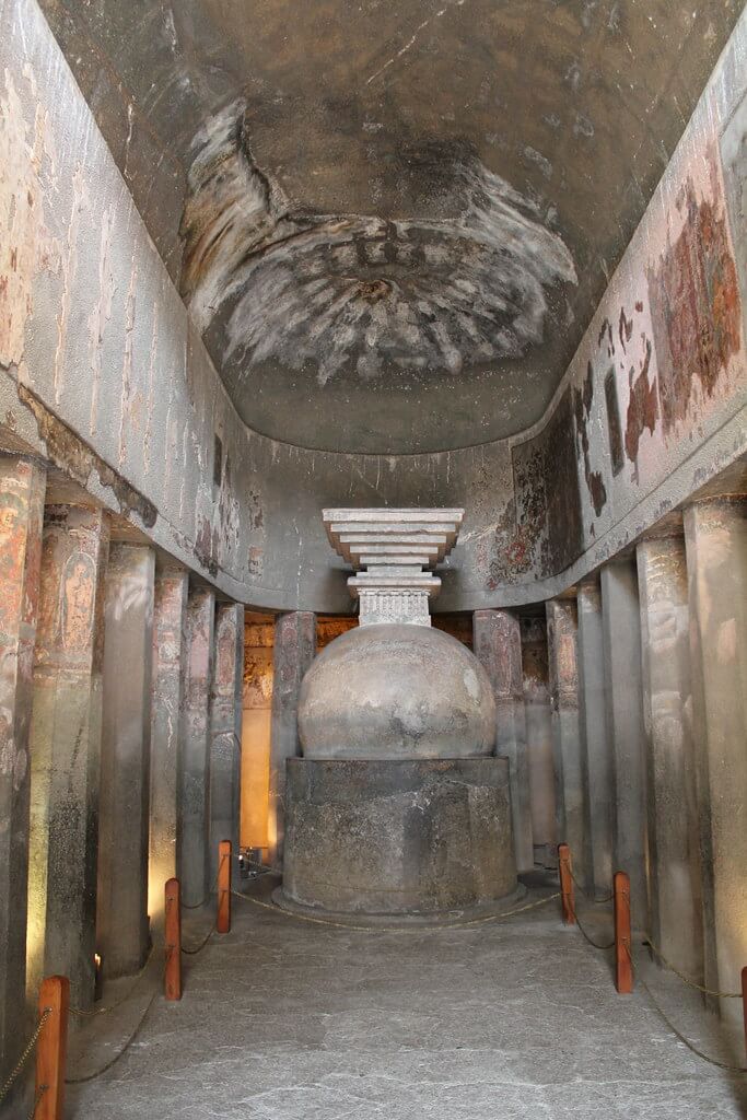 Cave 9 at Ajanta Caves