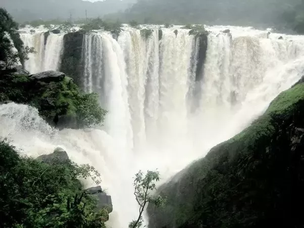 Jog Waterfall in Deccan plateau