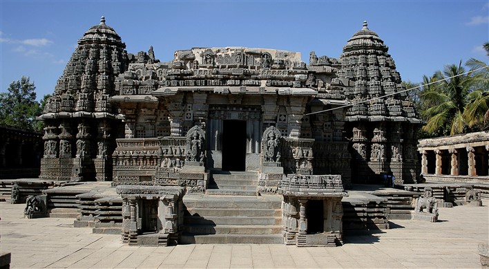 Beautiful architecture during Hoysala dynasty