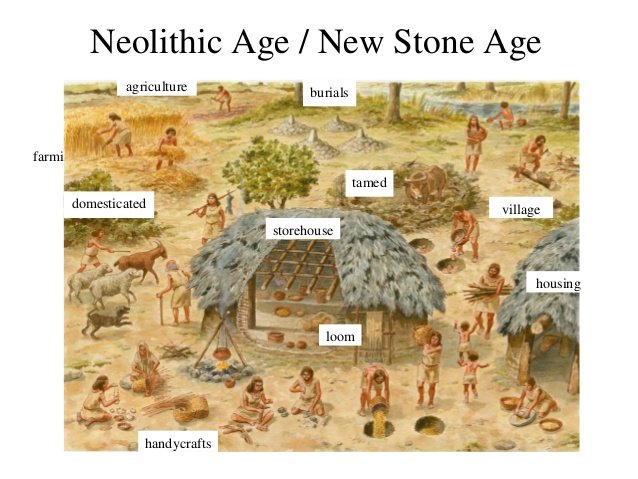 India in neolithic age or New stone age is important to know about the evolution of humans and development of various tools and culture