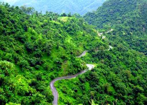 Peora hill station near Mukteshwar