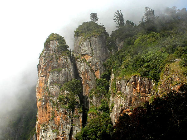 Pillar rocks in Kodaikanal