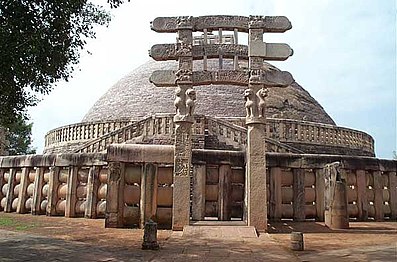 Sanchi Stupa which is world famous