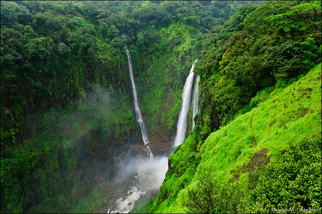 waterfalls in the ghats