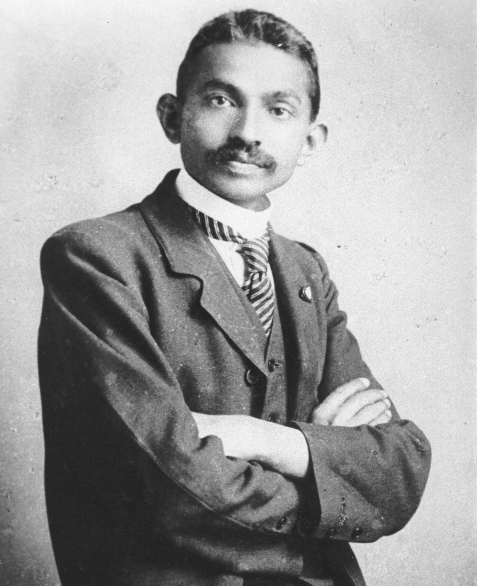 Young Mahatma Gandhi