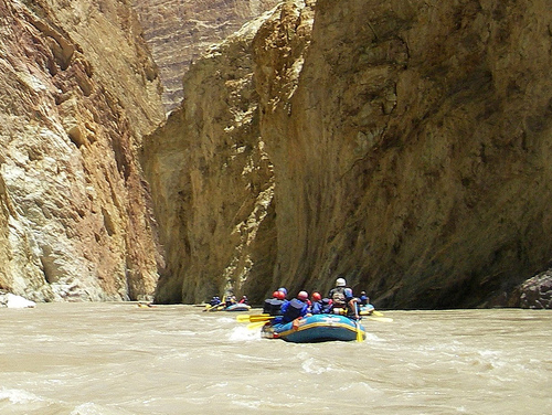 Rapids on Zanskar River, Ladakh